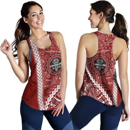 Lahainaluna High School Women Tank Tribal Polynesian Pride Style