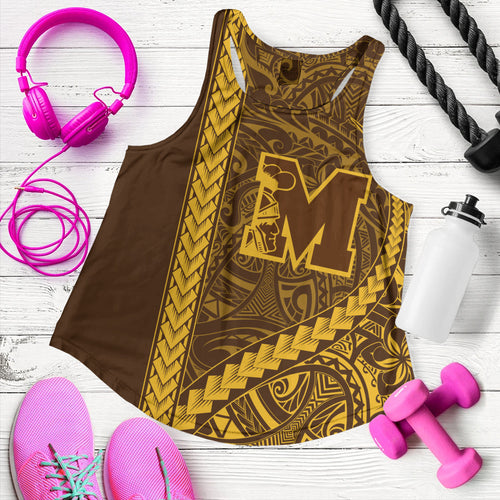 Mililani High School Women Tank Tribal Polynesian Pride Style