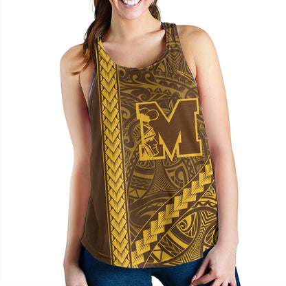 Mililani High School Women Tank Tribal Polynesian Pride Style