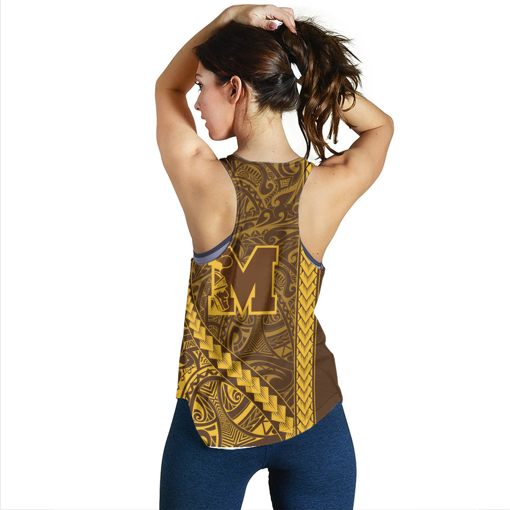 Mililani High School Women Tank Tribal Polynesian Pride Style