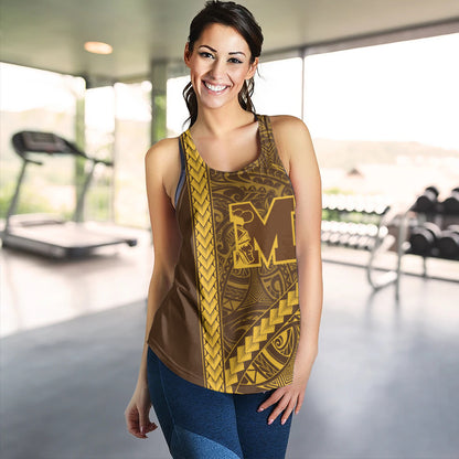 Mililani High School Women Tank Tribal Polynesian Pride Style