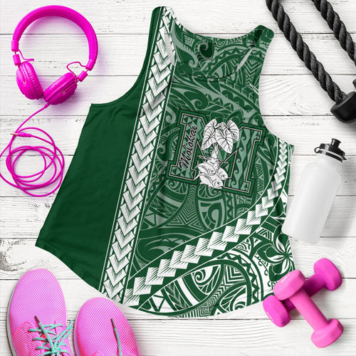 Molokaʻi High School Women Tank Tribal Polynesian Pride Style