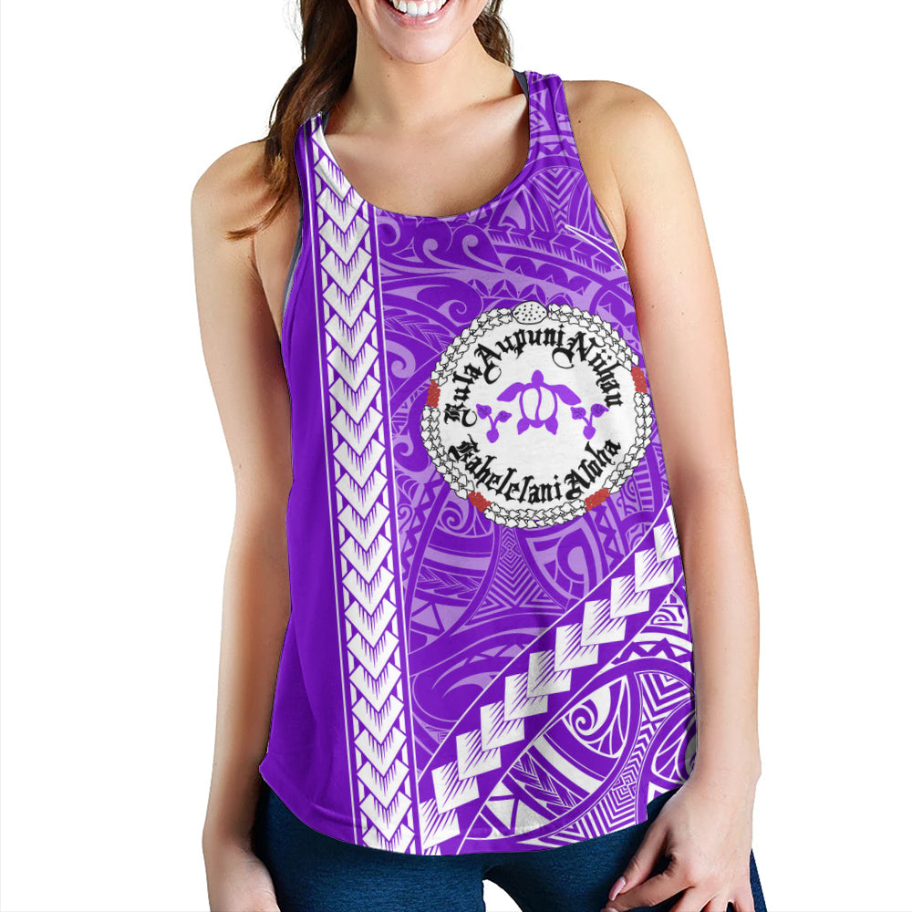Ni'ihau High and Elementary School Women Tank Tribal Polynesian Pride Style