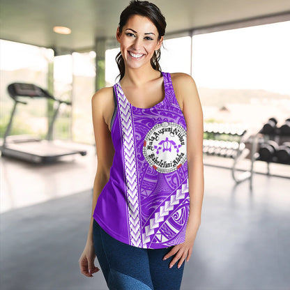 Ni'ihau High and Elementary School Women Tank Tribal Polynesian Pride Style