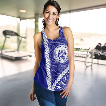 Waiakea High School Women Tank Tribal Polynesian Pride Style
