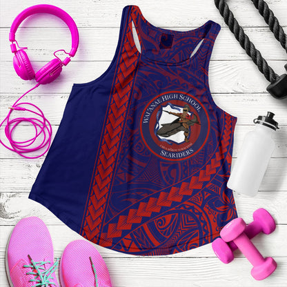Waianae High School Women Tank Tribal Polynesian Pride Style
