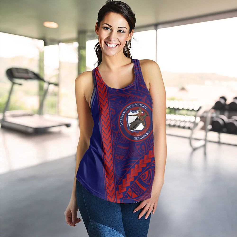 Waianae High School Women Tank Tribal Polynesian Pride Style