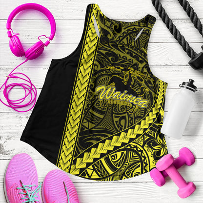 Waimea Elementary School Women Tank Tribal Polynesian Pride Style