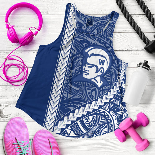 Waimea High School Women Tank Tribal Polynesian Pride Style