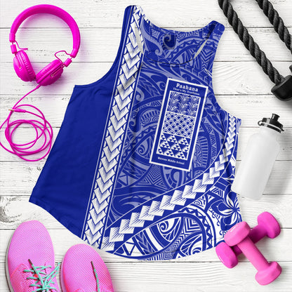 Waimea Middle Public Conversion Charter School Women Tank Tribal Polynesian Pride Style