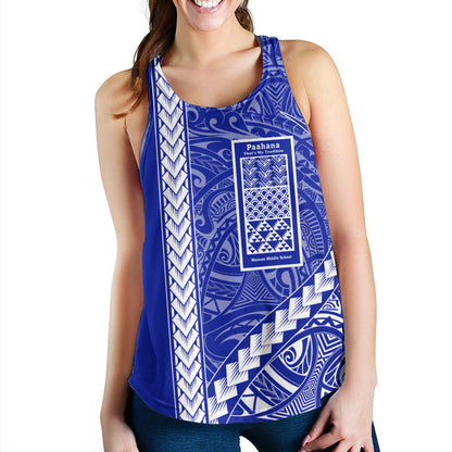 Waimea Middle Public Conversion Charter School Women Tank Tribal Polynesian Pride Style