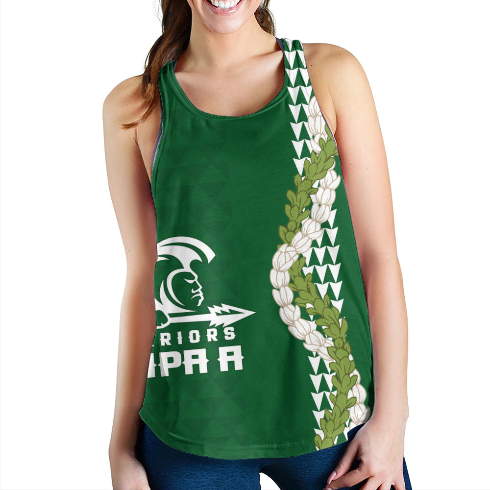 Kapaa High School Women Tank Puakenikeni Maile Flower Lei