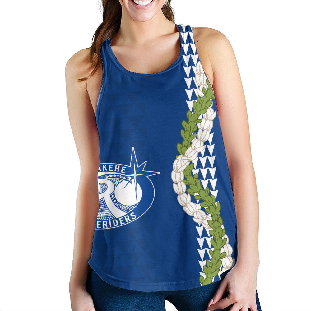 Kealakehe High School Women Tank Puakenikeni Maile Flower Lei