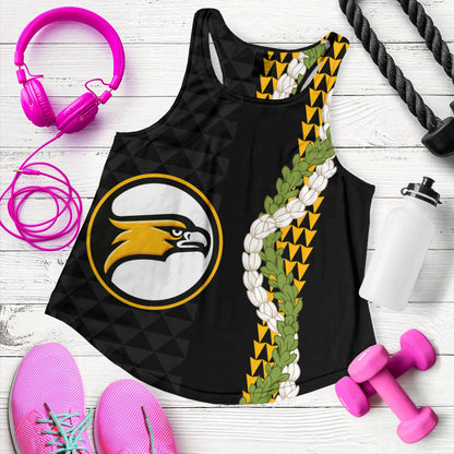 Nanakuli High and Intermediate School Women Tank Puakenikeni Maile Flower Lei