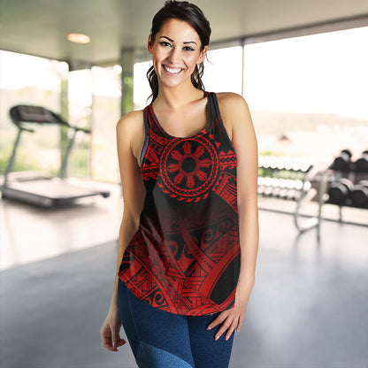 Philippines Filipinos Women Tank Polynesian Tribal Sun Tribal Legacy