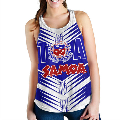 Samoa Women Tank Toa Samoa Rugby Polynesian Tribal Pride Style