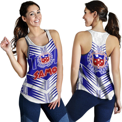 Samoa Women Tank Toa Samoa Rugby Polynesian Tribal Pride Style