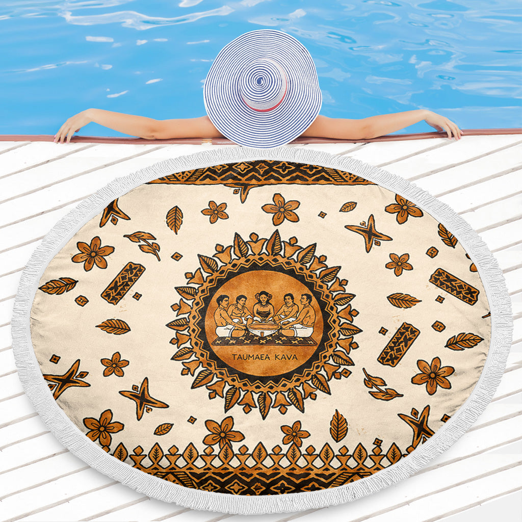 Tonga Beach Blanket Taumafa Kava Ceremony Tapa Heritage Style