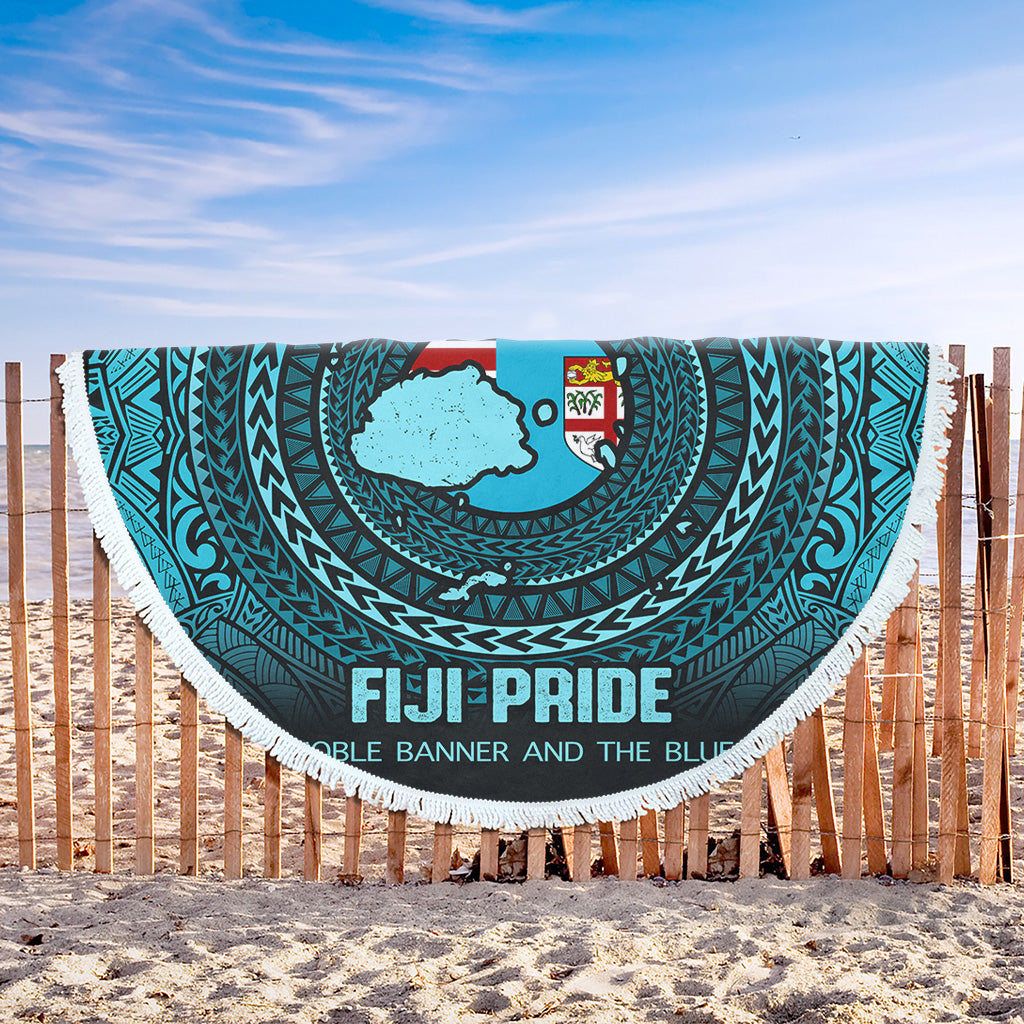 Fiji Beach Blanket Fiji Noble Banner and The Blue
