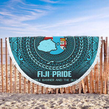 Fiji Beach Blanket Fiji Noble Banner and The Blue