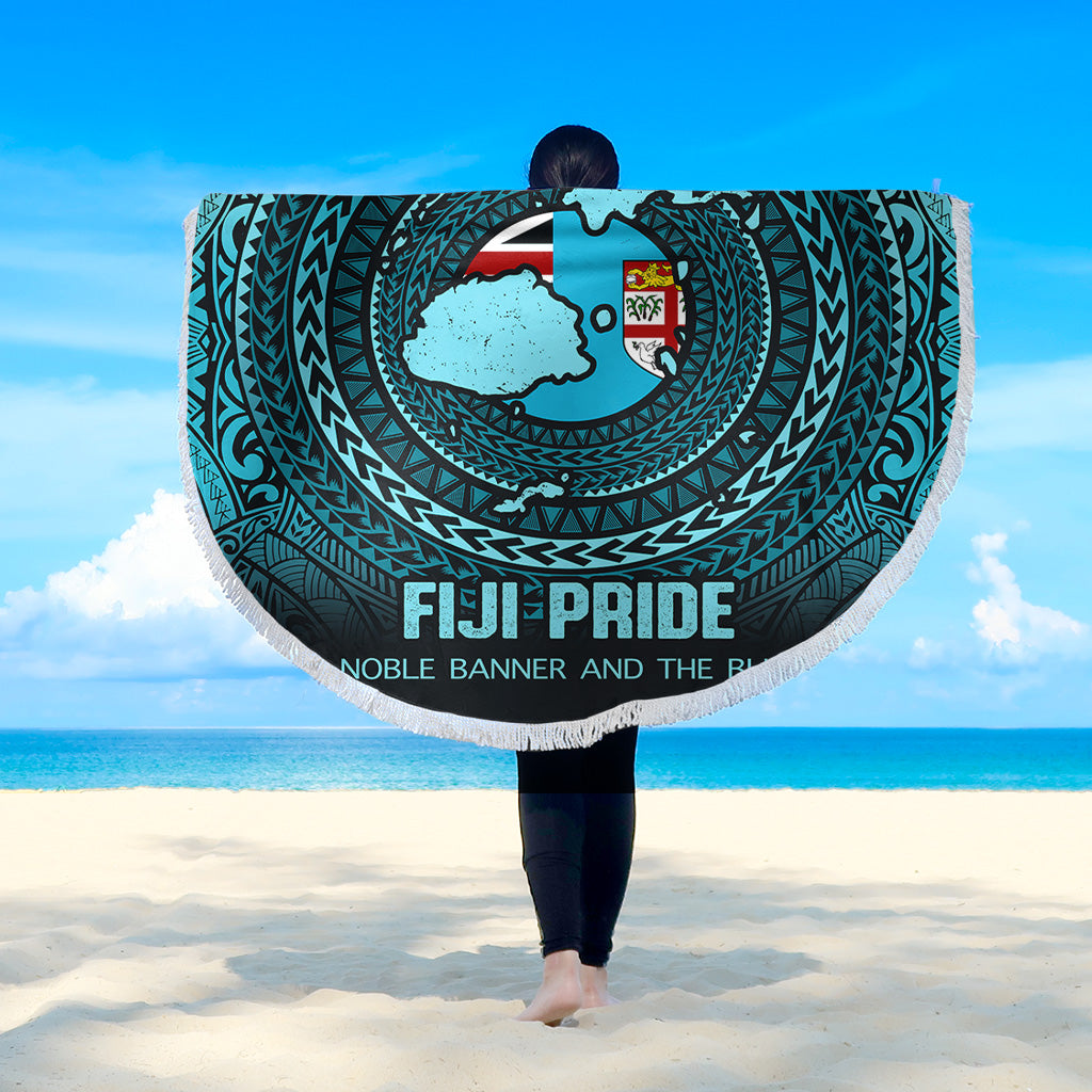 Fiji Beach Blanket Fiji Noble Banner and The Blue