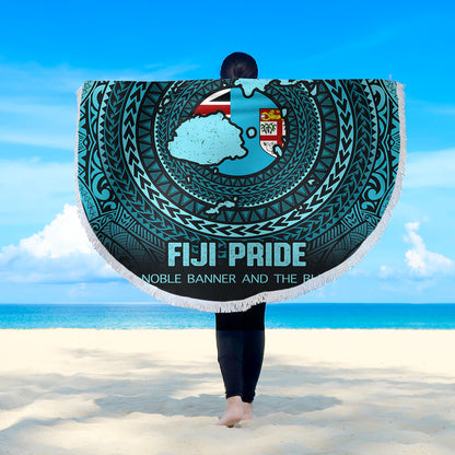 Fiji Beach Blanket Fiji Noble Banner and The Blue
