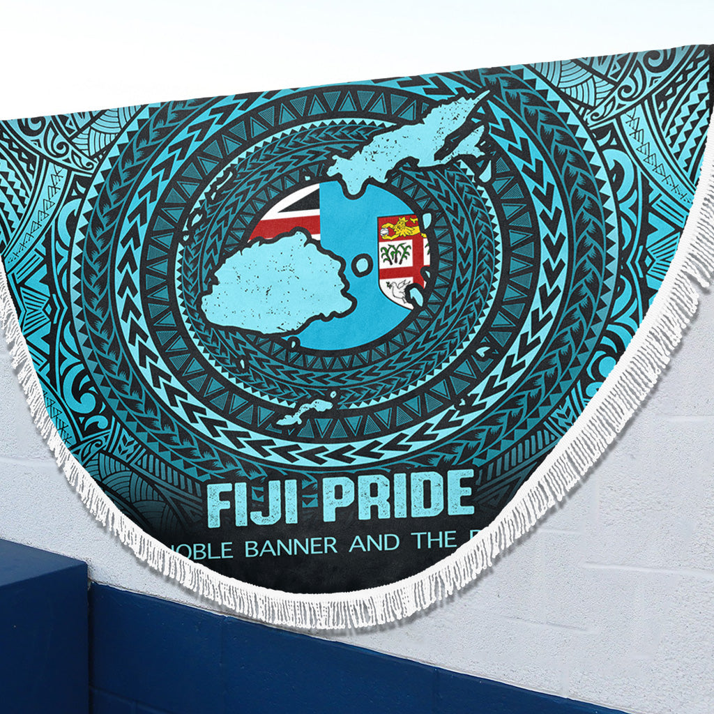 Fiji Beach Blanket Fiji Noble Banner and The Blue