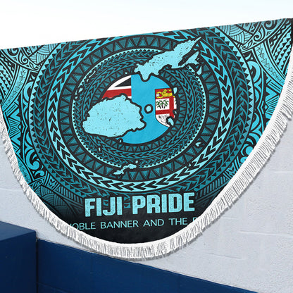 Fiji Beach Blanket Fiji Noble Banner and The Blue