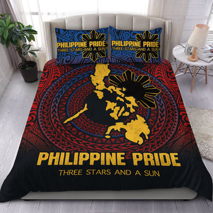 Philippines Filipinos Bedding Set Philippine Pride Three Stars and A Sun