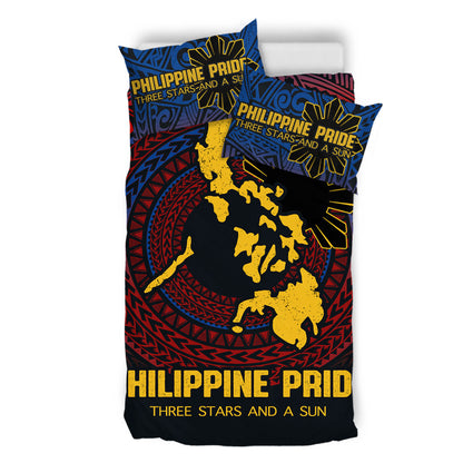 Philippines Filipinos Bedding Set Philippine Pride Three Stars and A Sun