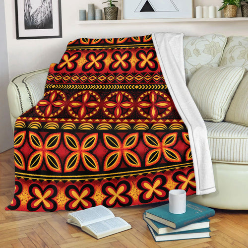Tonga Premium Blanket Ngatu Tapa Tribal Pattern