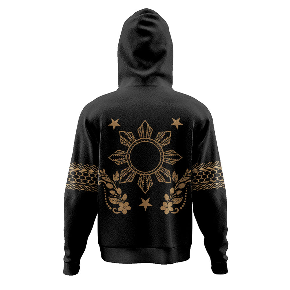 Philippines Filipinos Hoodie Sampaguita Sun Filipino Heritage