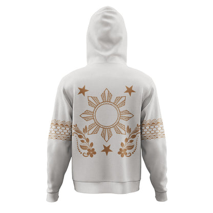 Philippines Filipinos Hoodie Sampaguita Sun Filipino Heritage