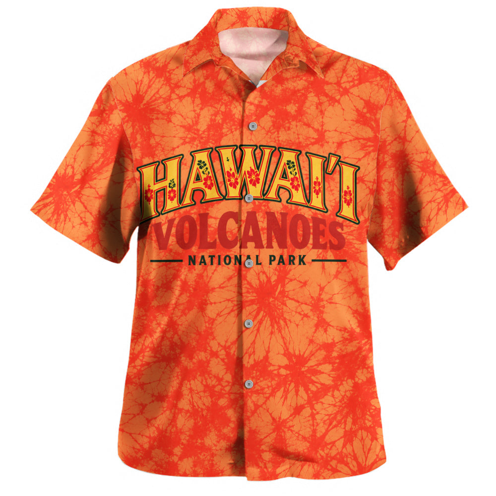 Hawaii Hawaiian Shirt Volcanoes National Park Lava Aloha
