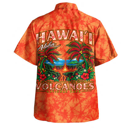 Hawaii Hawaiian Shirt Volcanoes National Park Lava Aloha