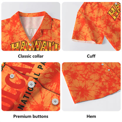 Hawaii Hawaiian Shirt Volcanoes National Park Lava Aloha