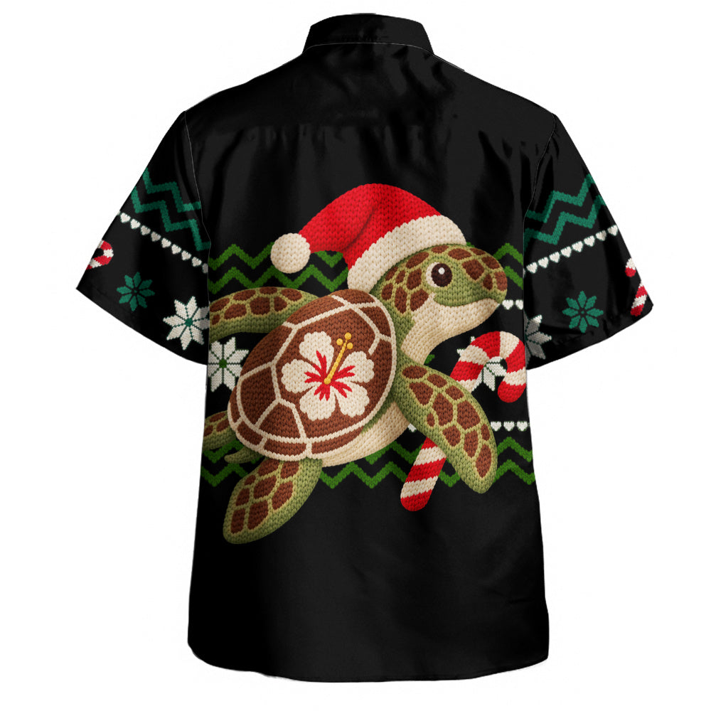 Hawaii Hawaiian Shirt The Hungry Christmas Turtle