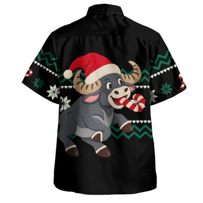 Philippines Filipinos Hawaiian Shirt The Hungry Carabao Christmas