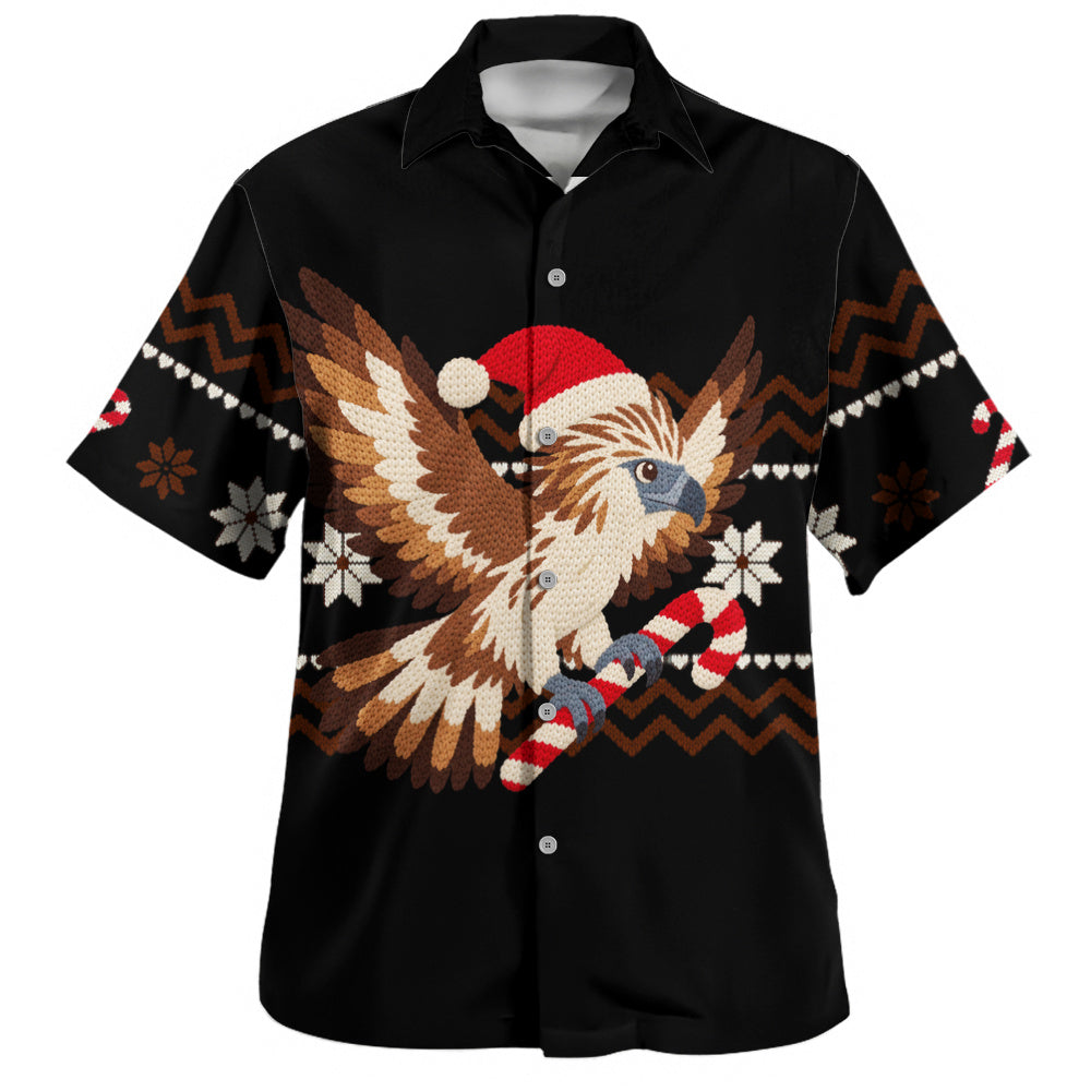 Philippines Filipinos Hawaiian Shirt The Hungry Eagle Christmas