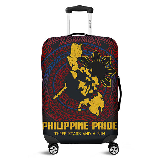 Philippines Filipinos Luggage Cover Philippine Pride Three Stars and A Sun