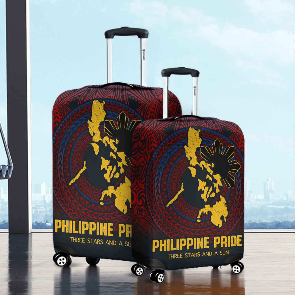 Philippines Filipinos Luggage Cover Philippine Pride Three Stars and A Sun