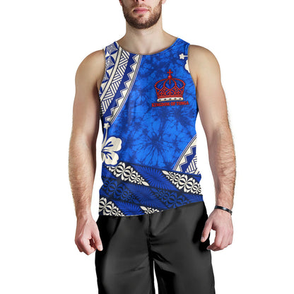 Tonga Tank Top Kingdom Crown Polynesian Floral Pride