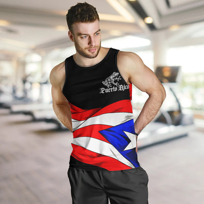 Puerto Rico Tank Top Coqui Flag Boricua Heritage