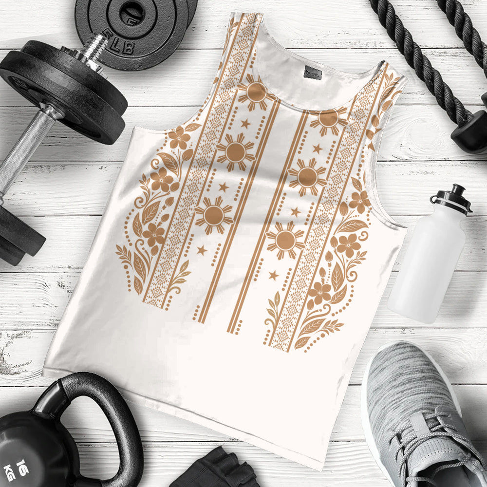 Philippines Filipinos Tank Top Sampaguita Sun Filipino Heritage