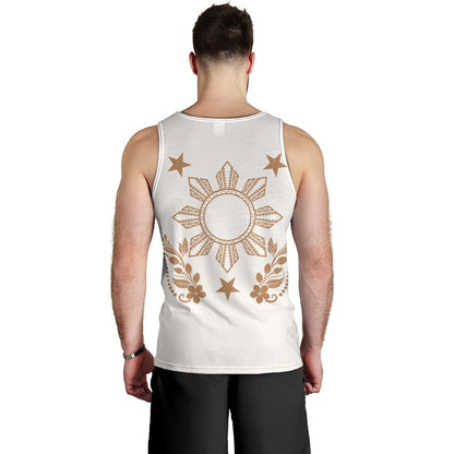 Philippines Filipinos Tank Top Sampaguita Sun Filipino Heritage