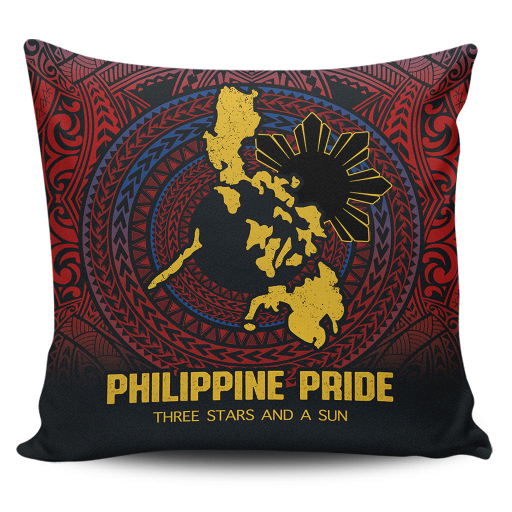 Philippines Filipinos Pillow Cases Philippine Pride Three Stars and A Sun