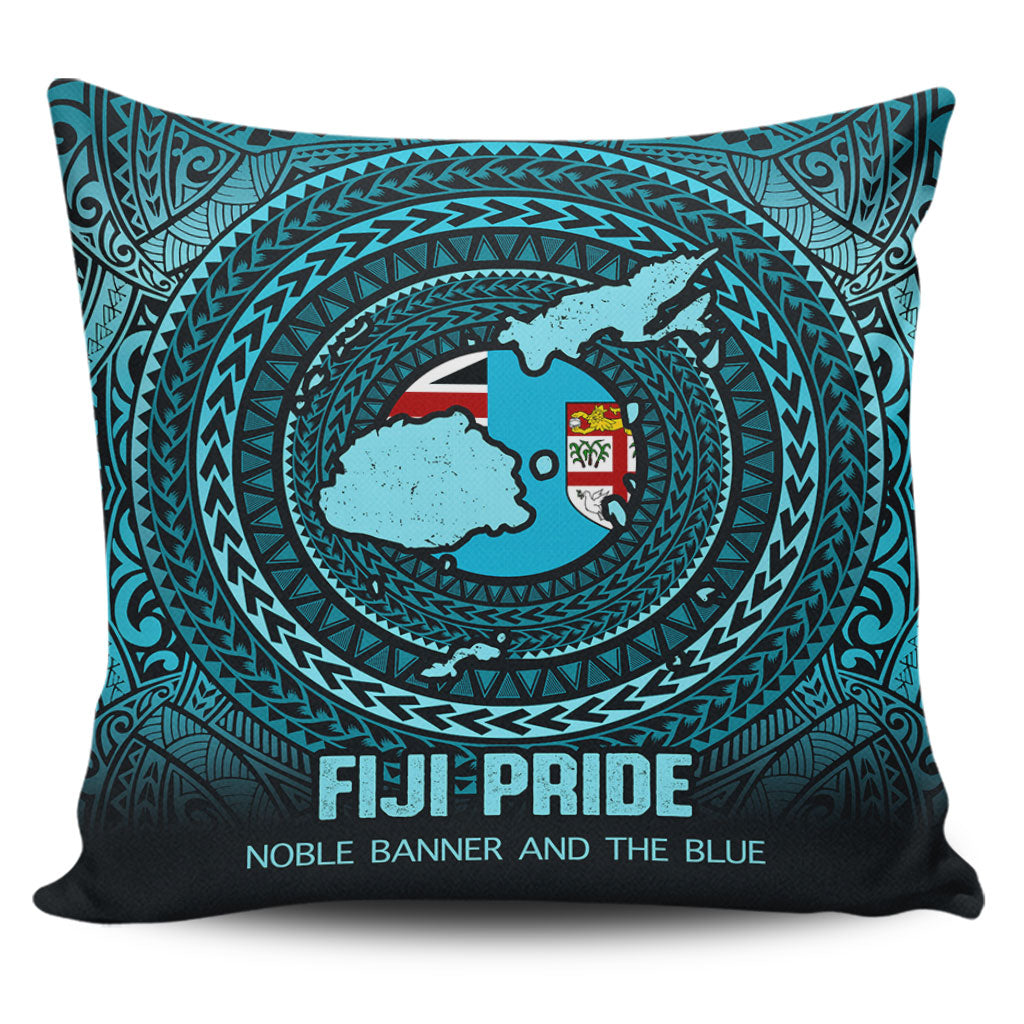Fiji Pillow Cases Fiji Noble Banner and The Blue