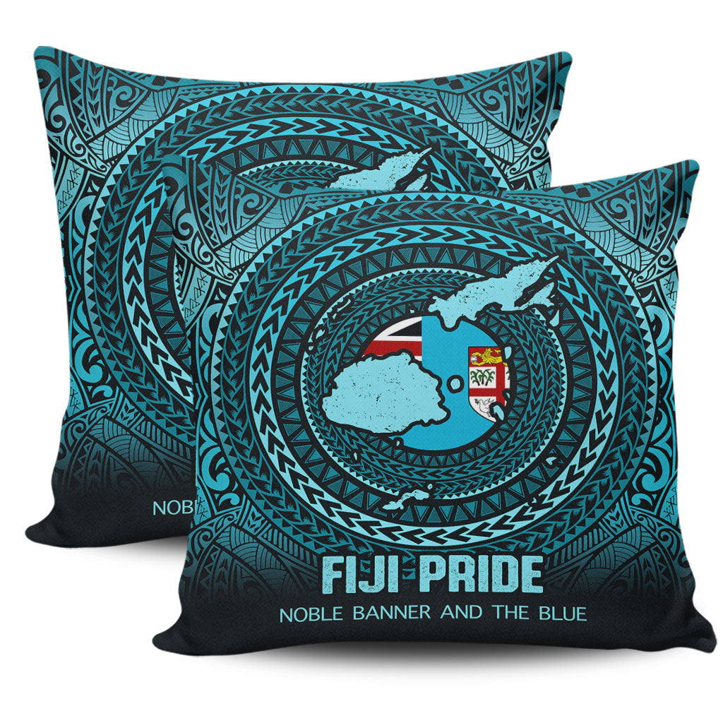 Fiji Pillow Cases Fiji Noble Banner and The Blue