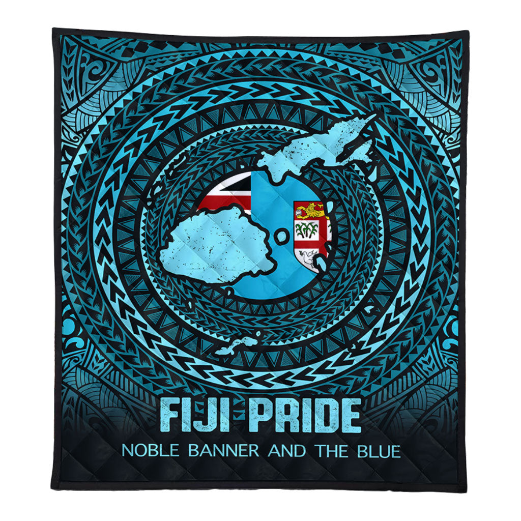 Fiji Premium Quilt Fiji Noble Banner and The Blue