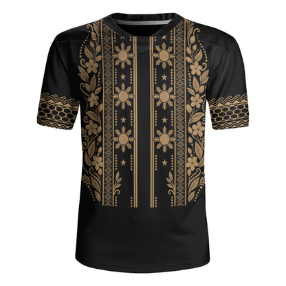 Philippines Filipinos Rugby Jersey Sampaguita Sun Filipino Heritage